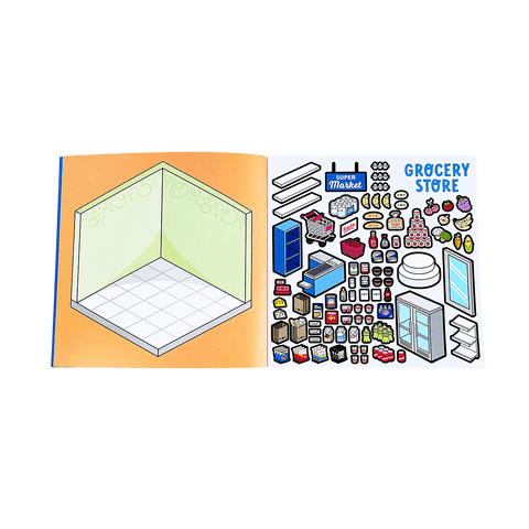 Tinytown Sticker Book: Volume 1