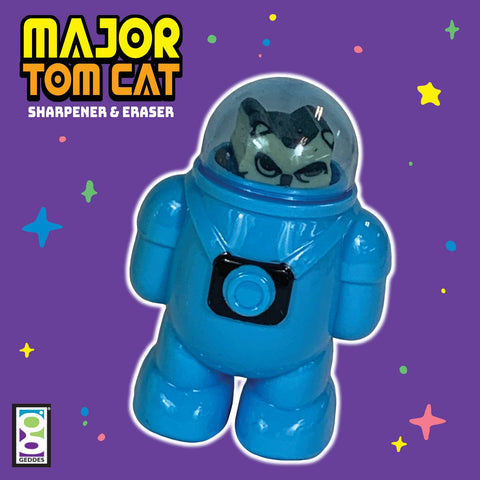 Major Tom Cat Sharpener & Eraser