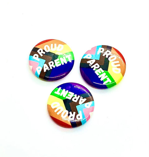 Pride Buttons (1" - 1.5” diameter): Proud Sibling