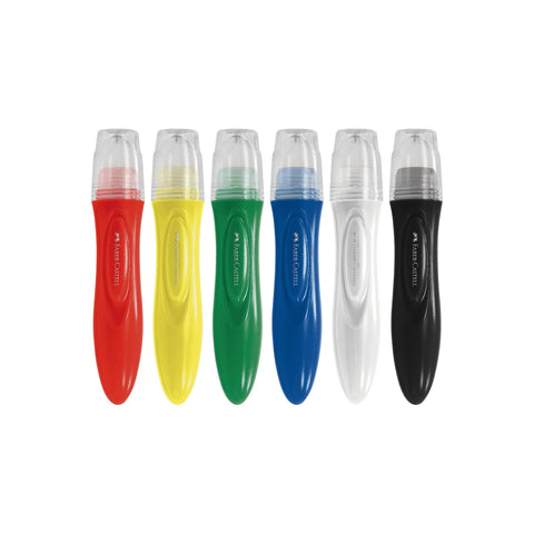 Little Creatives Jumbo Squeezing Paintbrush 6 Ct