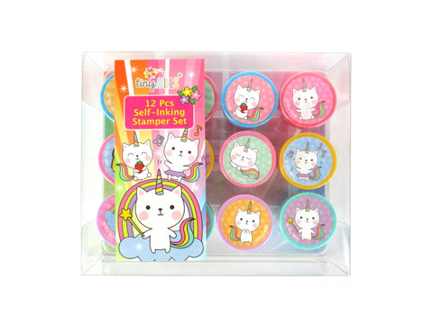 Unicorn Kitty Stamp Kit for Kids