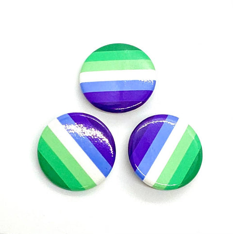Pride Buttons (1" - 1.5” diameter): Proud Sibling