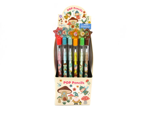 Garden Gnomes, Mushroom, & Fairies Multi-Point Pencils