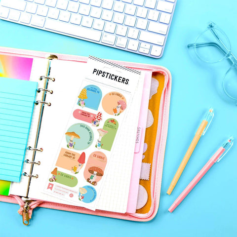 Literary Mushrooms Bookplates: 0001