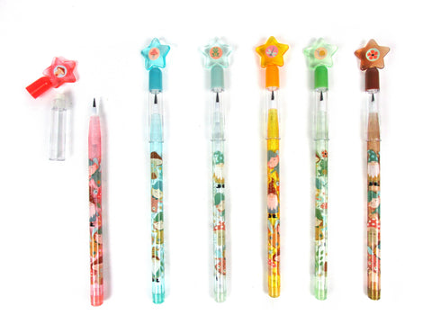 Garden Gnomes, Mushroom, & Fairies Multi-Point Pencils