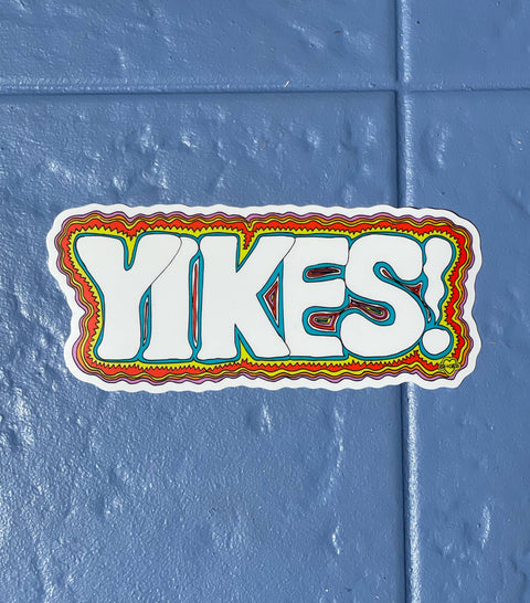Bumper Sticker - Yikes!