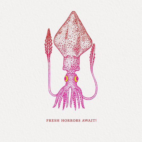 Fresh Horrors Await Graduation/Baby/New Job Greeting Card