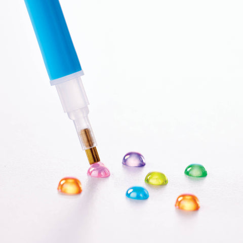 Bubble Gems Super Sticker Diamond Painting Kits for Kids: Rainbow