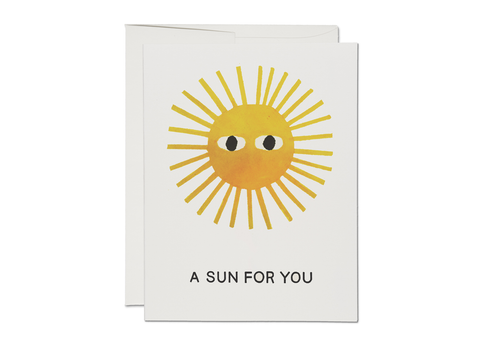 A Sun for You greeting card