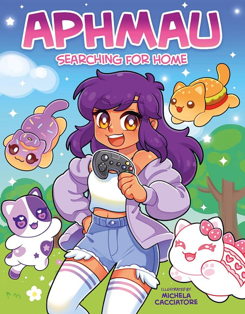 Aphmau: Searching for Home: An Action-Packed Graphic Novel from the Most Popular Minecraft YouTuber Ever! cover image