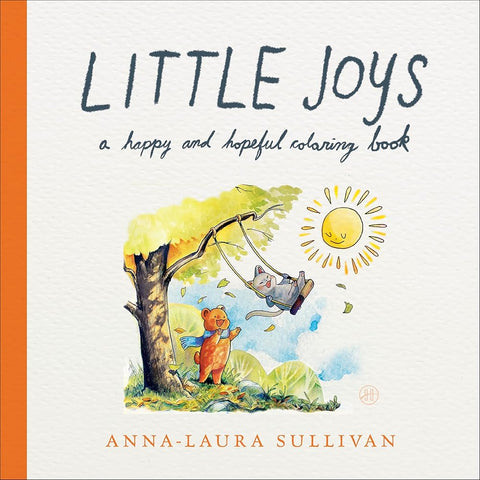 Little Joys: A Cozy and Relaxing Coloring Book for Adults cover image