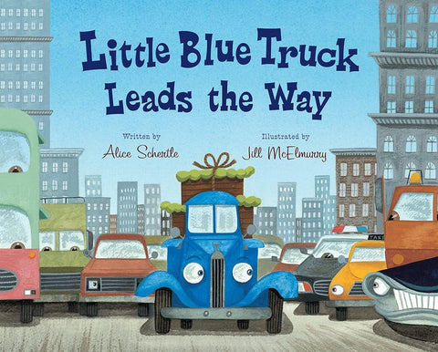 Little Blue Truck Leads the Way cover image