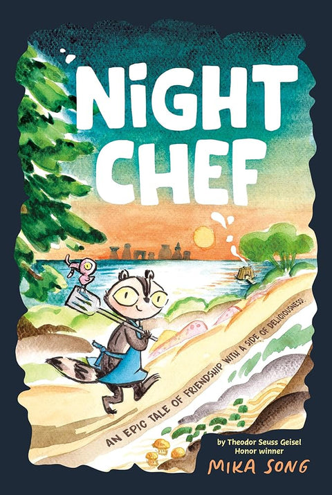Night Chef: An Epic Tale of Friendship with a Side of Deliciousness! (A Graphic Novel) cover image