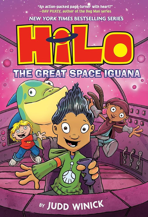 Hilo Book 11: The Great Space Iguana: (A Graphic Novel) cover image