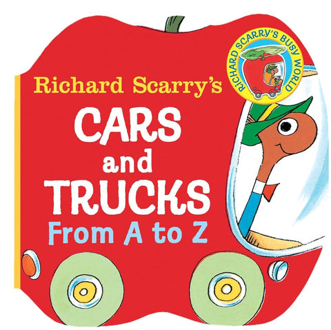 Richard Scarry's Cars and Trucks from A to Z (A Chunky Book) cover image