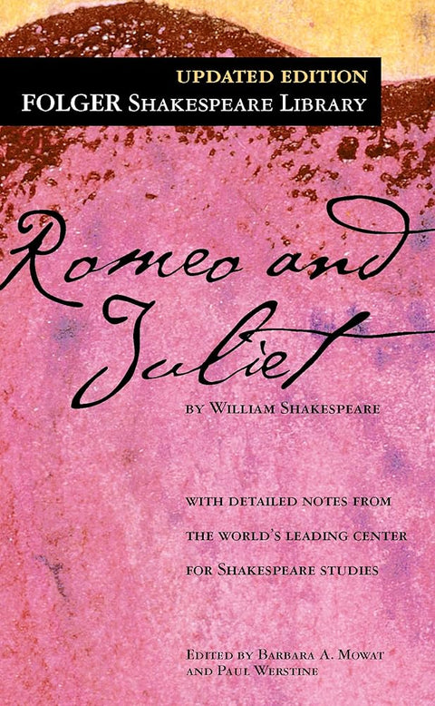 Romeo and Juliet (Folger Shakespeare Library) cover image