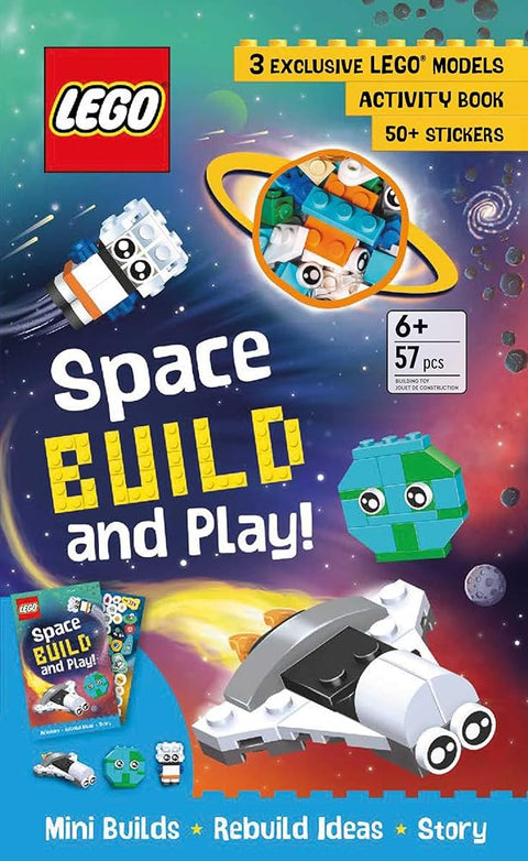 LEGO Books: Space Build and Play Box cover image