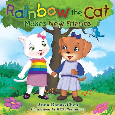 Rainbow the Cat: Makes New Friends cover image