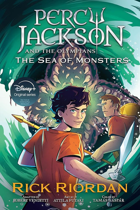 Percy Jackson and the Olympians The Sea of Monsters The Graphic Novel (paperback) cover image