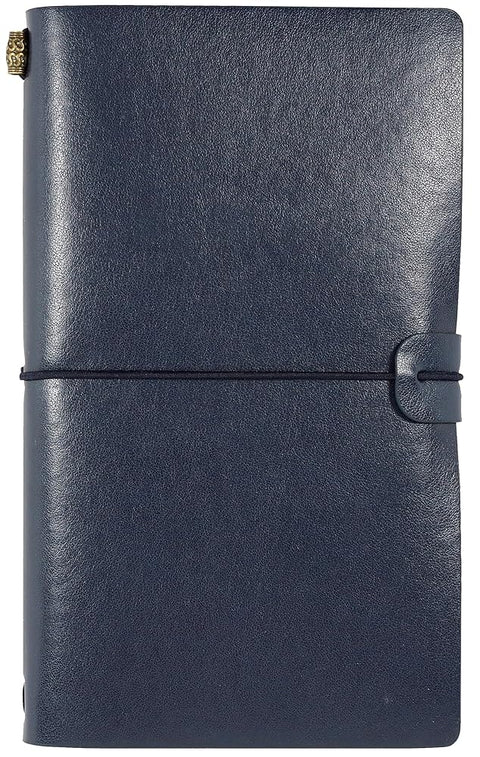 Voyager Refillable Notebook - Midnight Blue (Traveler's Journal, Planner, Notebook) cover image