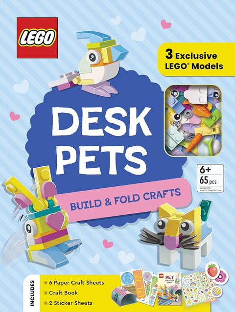 LEGO® Desk Pets: Build & Fold Crafts cover image