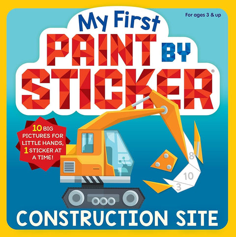 My First Paint by Sticker: Construction Site cover image