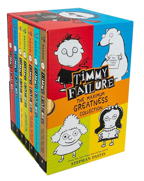 Timmy Failure: The Maximum Greatness Collection: Books 1-7 (Complete Box Set) cover image