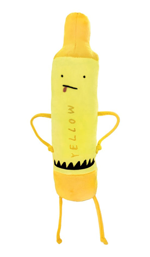 The Day the Crayons Quit Yellow Plush 12"