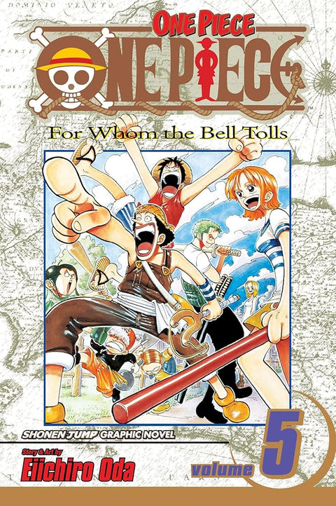 One Piece, Vol. 5: For Whom the Bell Tolls cover image