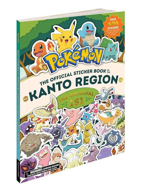 Pokmon The Official Sticker Book of the Kanto Region: The Original 15 High Five Books Pokmon The Official Sticker Book of the Kanto Region: The Original 15 High Five Books