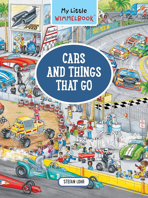 My Little Wimmelbook®―Cars and Things That Go: A Look-and-Find Book (Kids Tell the Story) (My Big Wimmelbooks) cover image