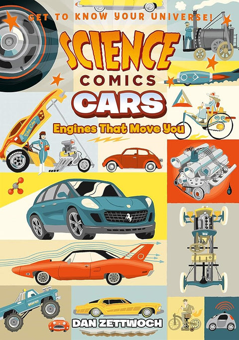Science Comics: Cars: Engines That Move You cover image