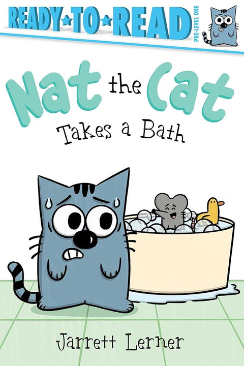 Nat the Cat Takes a Bath: Ready-to-Read Pre-Level 1 cover image