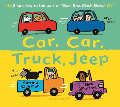 Car, Car, Truck, Jeep (New Nursery Rhymes) cover image