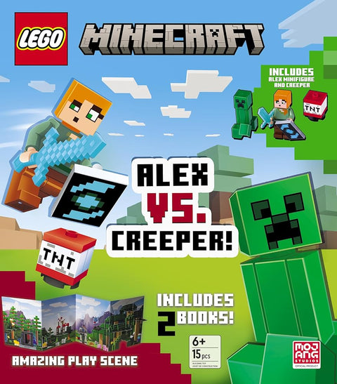 Alex vs. Creeper (LEGO Minecraft): Landscape Activity Box cover image