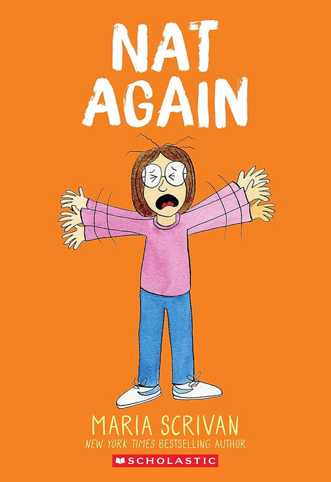 Nat Again: A Graphic Novel (Nat Enough #7) cover image