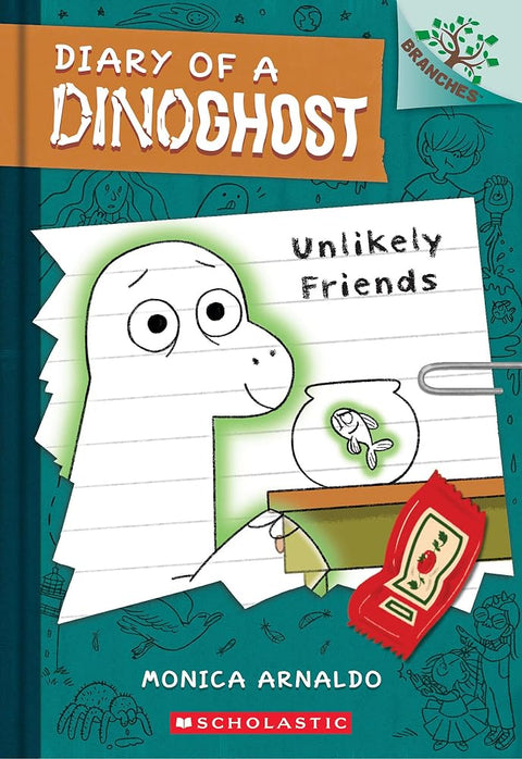 Unlikely Friends: A Branches Book (Diary of a Dinoghost #1) cover image
