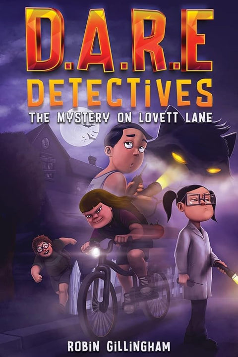 D.A.R.E Detectives: The Mystery on Lovett Lane (Dyslexia Font) (Dyslexia Reading Books for Kids Age 8-12) cover image