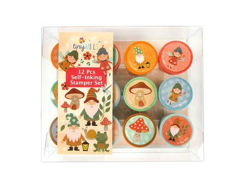 Garden Gnomes & Fairies Stamp Kit for Kids