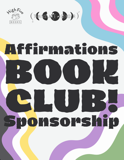 Affirmations Book Club Sponsorship  (One Month)