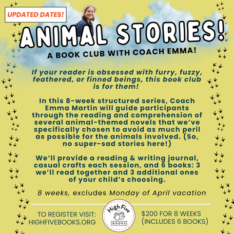 Book Club: Animal Stories!