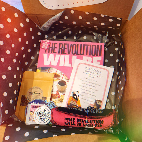 *GIFT BOX BUNDLE* The Revolution Will Be Well Fed: Recipes for Creating Community