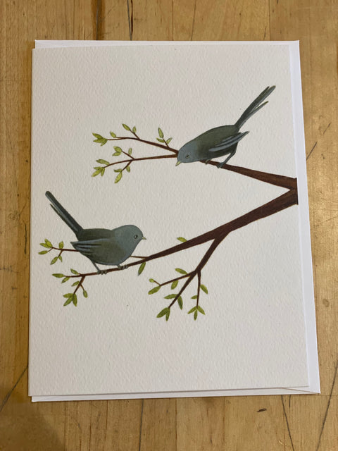 Birds on Branches Card