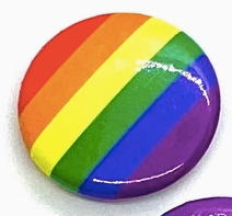 Rainbow / LGBTQ Pride / Gay & Queer Pride Button