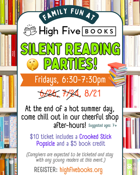 Silent Summer Reading Parties!