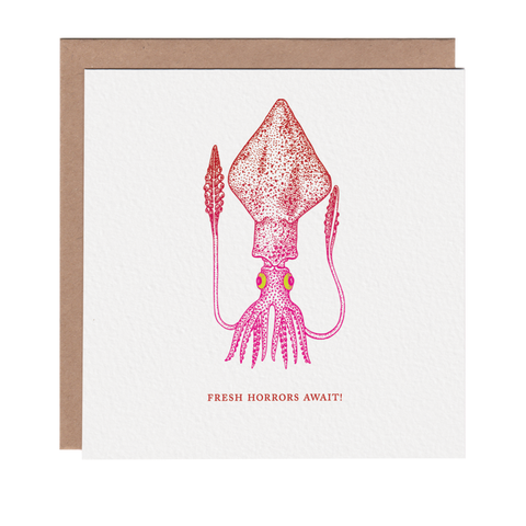 Fresh Horrors Await Graduation/Baby/New Job Greeting Card