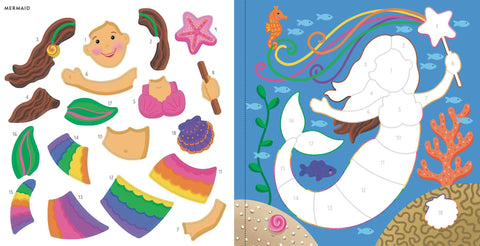 My First Color-By-Sticker Book: Rainbow Magic