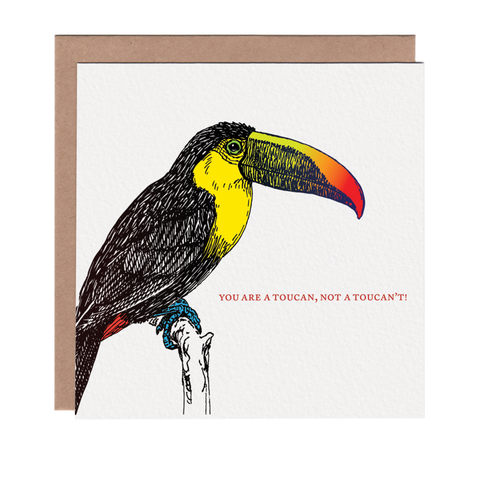 You are a Toucan Greeting Card