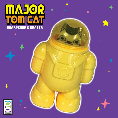Major Tom Cat Sharpener & Eraser