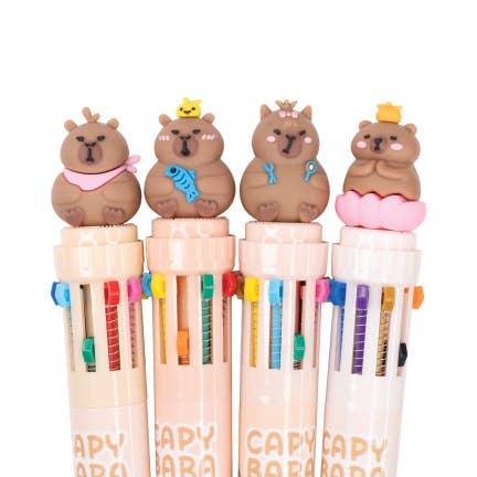 Capybara 10 Color Pen